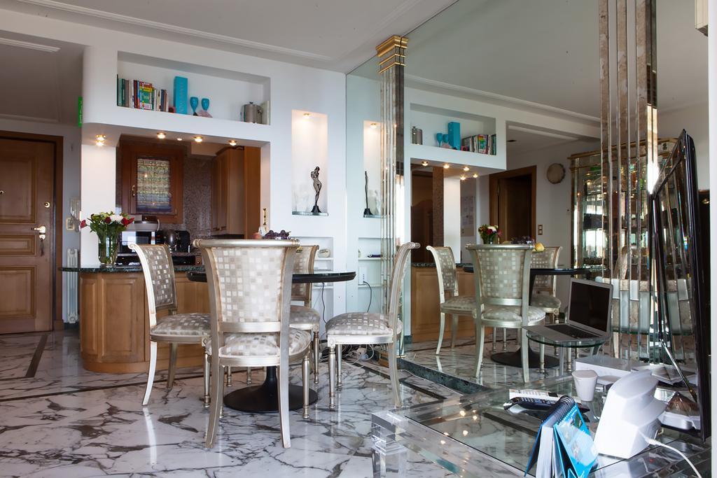 Sunny Panoramic Balcony Apartment Èze Екстериор снимка