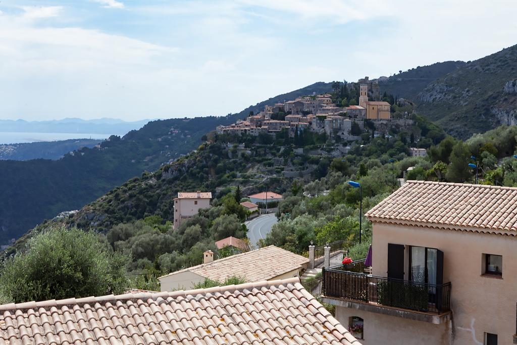 Sunny Panoramic Balcony Apartment Èze Екстериор снимка